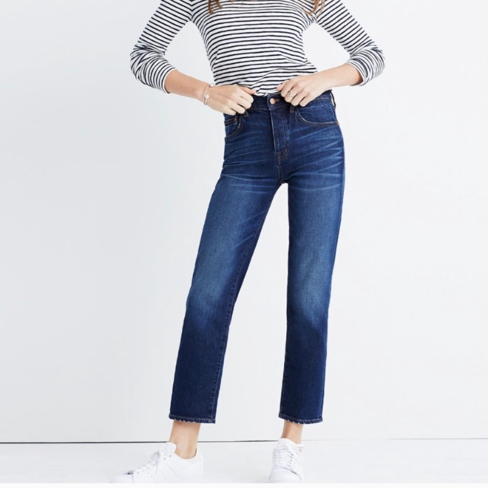 Madewell Cruiser Straight leg jeans